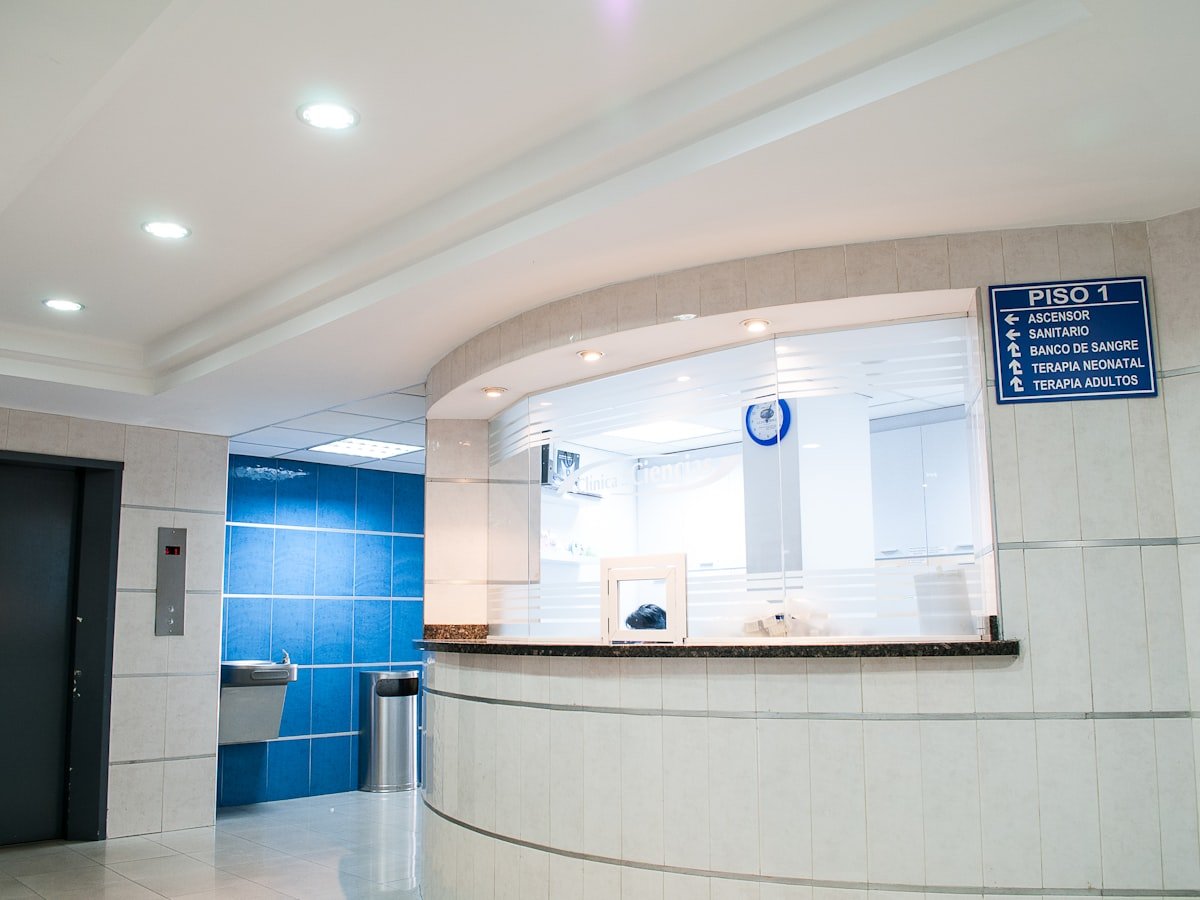 Modern Dorc Health Care facility hallway